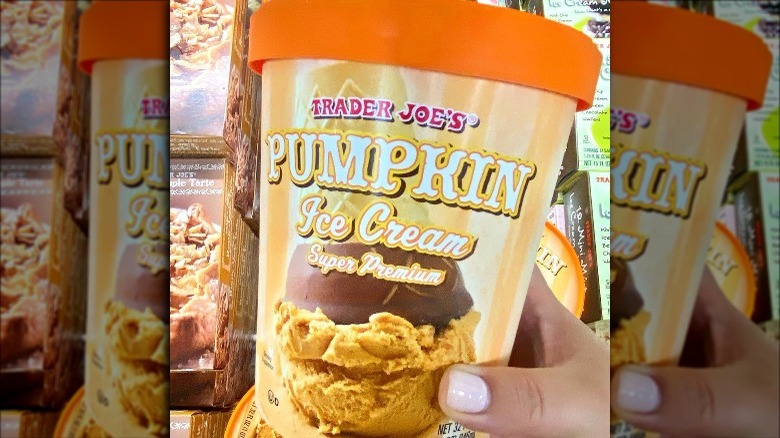 Trader Joe's Pumpkin Ice Cream