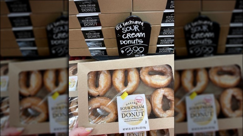 Trader Joe's Fans Are Obsessed With Its Old Fashioned Sour Cream Donuts
