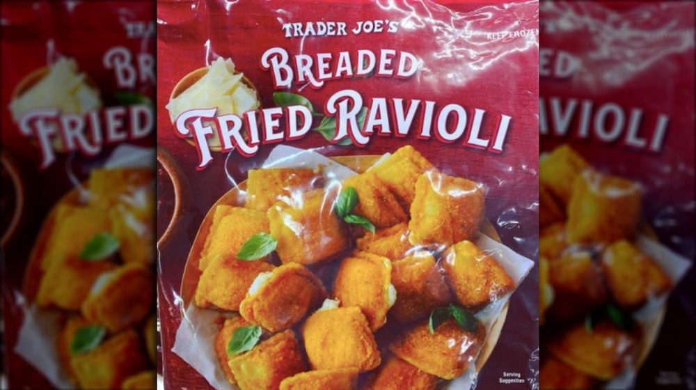 Trader Joe's breaded fried ravioli