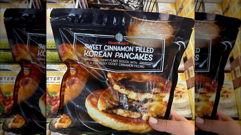 Trader Joe's cinnamon pancakes