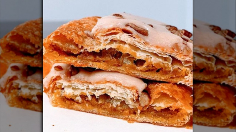 Trader Joe's pumpkin caramel Kringle