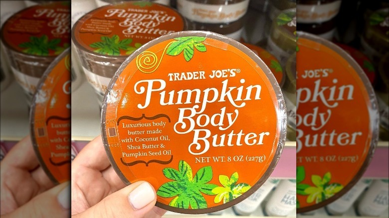 Trader Joe's pumpkin body butter