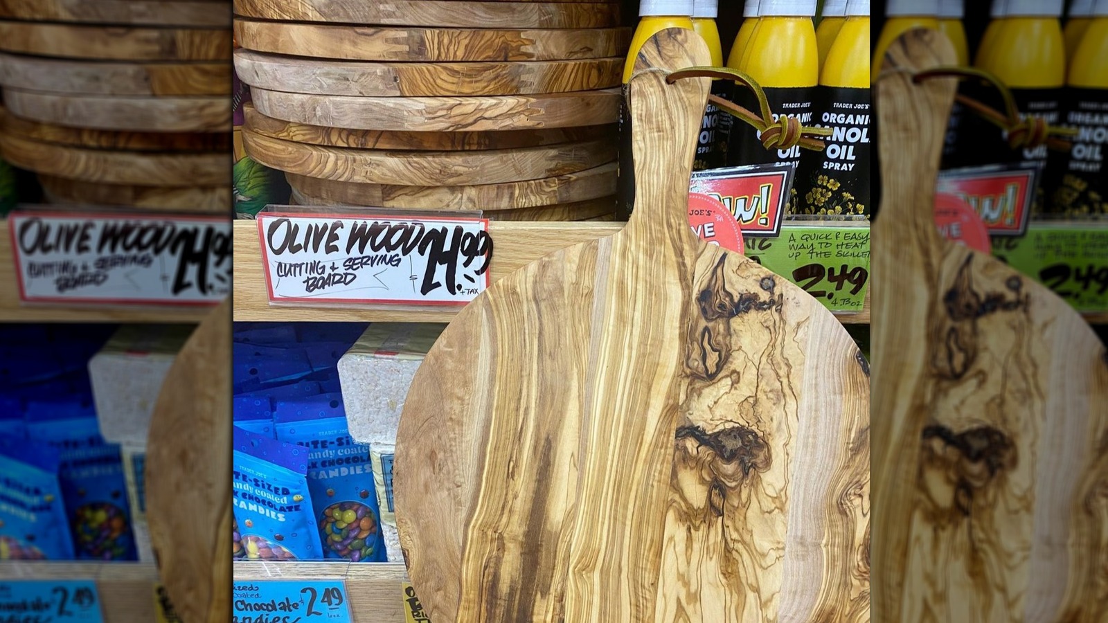 Trader Joe's Fans Can't Stop Talking About Its Olive Wood Cutting