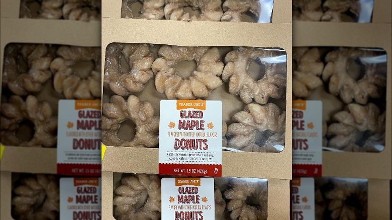 Trader Joe's new Glazed Maple Donuts