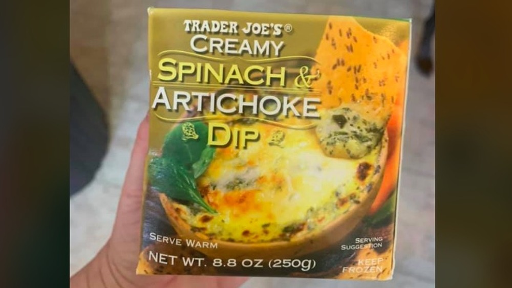 Trader Joe's Creamy Spinach and Artichoke Dip 