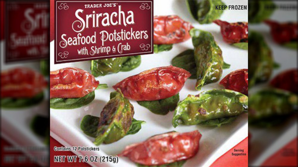 Trader Joe's Sriracha Seafood Potstickers