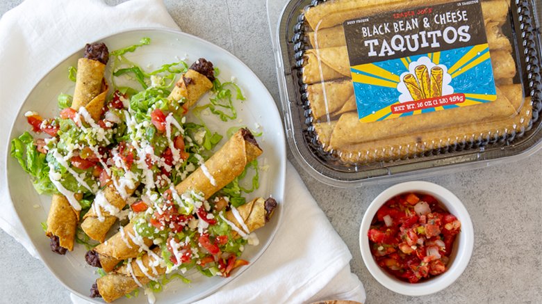 Trader Joe's Black Bean & Cheese Taquitos