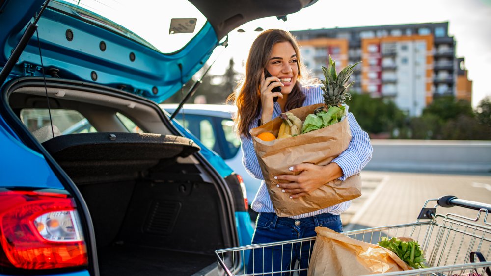 Grocery shopping load