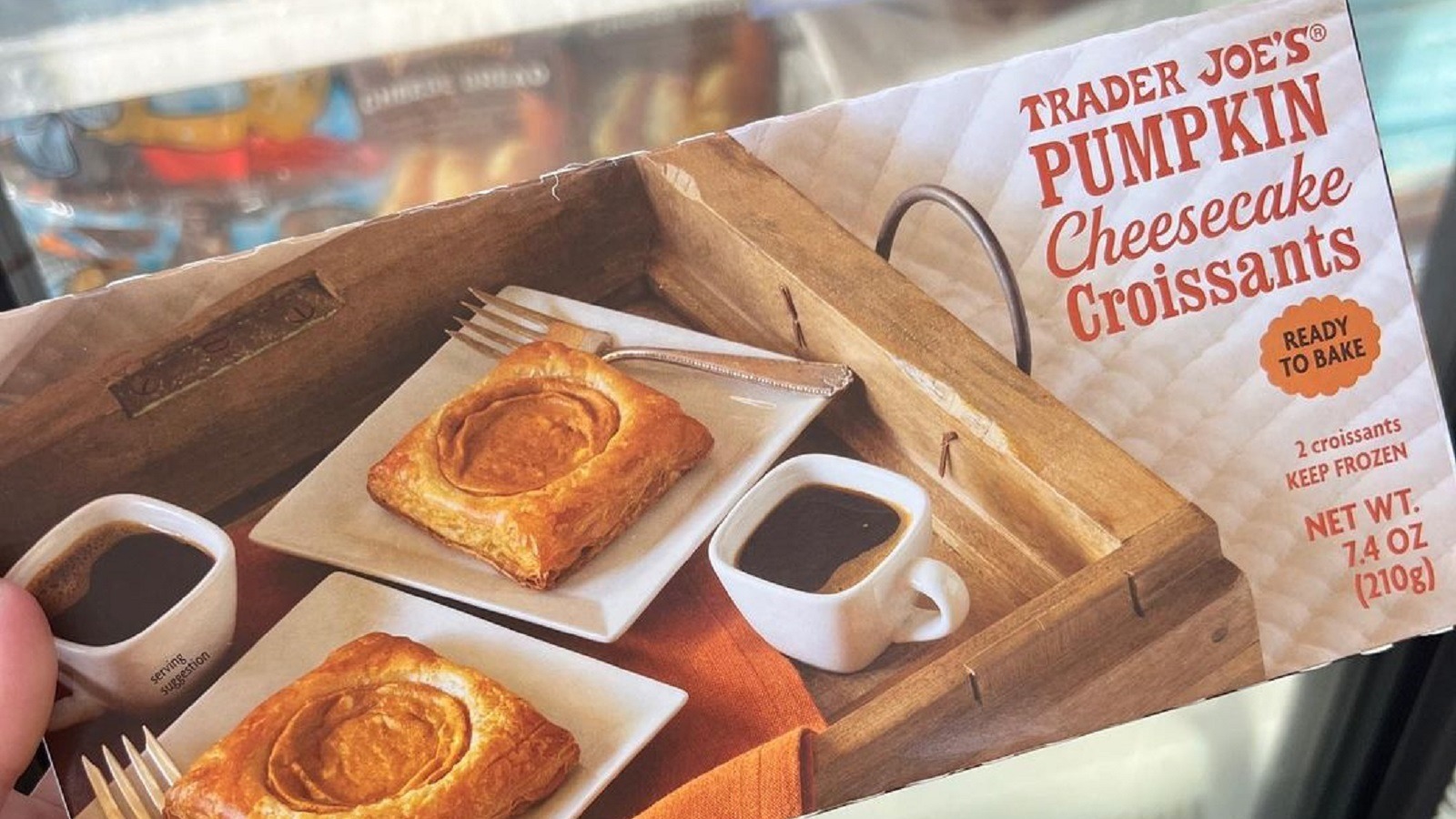 Trader Joe's Is Going All Out For Fall With These Cheesy Pumpkin Croissants