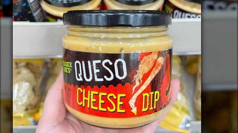 Trader Joe's queso cheese dip