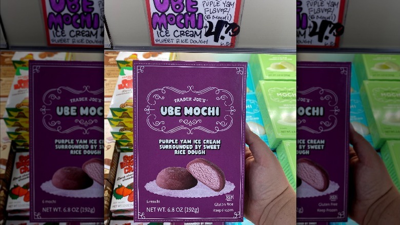 Ube Mochi ice cream package