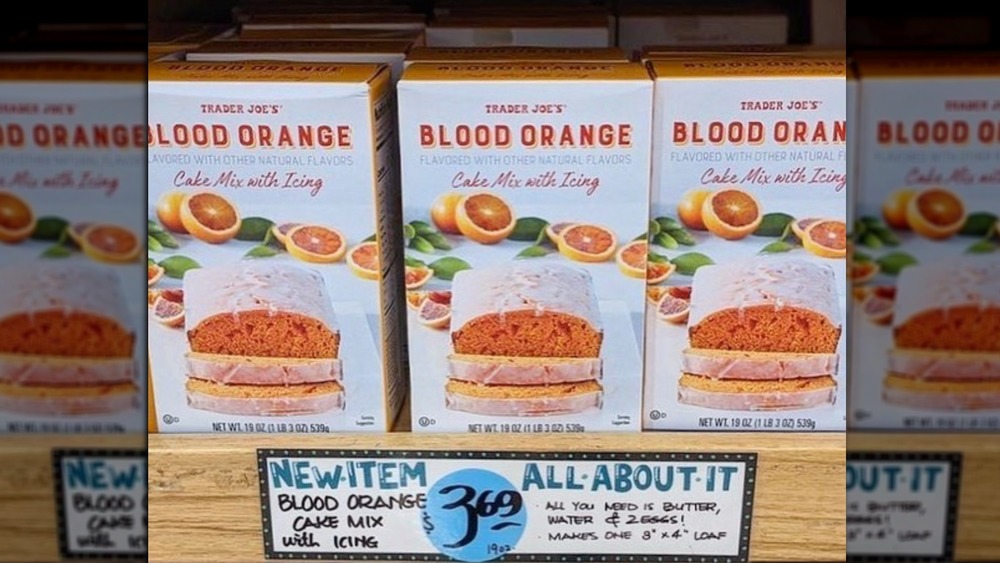 Blood orange mix Trader Joes