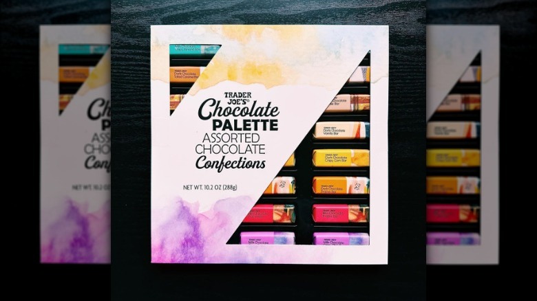 Trader Joe's Chocolate Palette Assorted Chocolate Confections