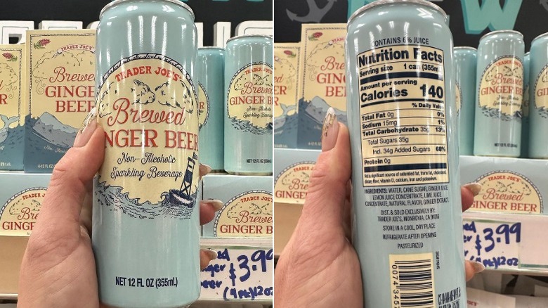 Trader Joe's ginger beer