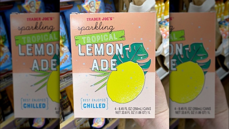 Trader Joe's Sparkling Tropical Lemonade
