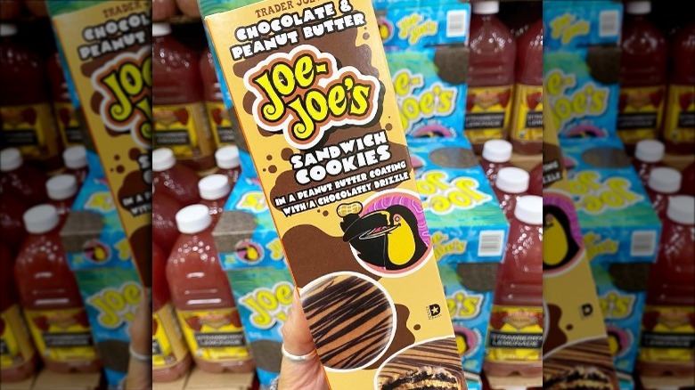 Box of Joe Joe's sandwich cookies