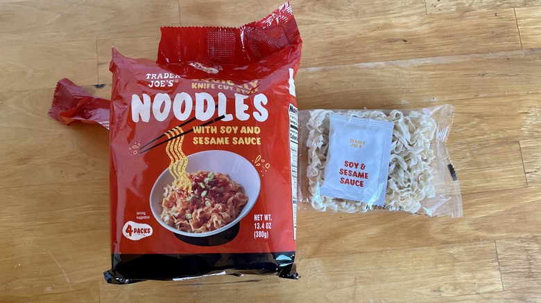 instant noodle package