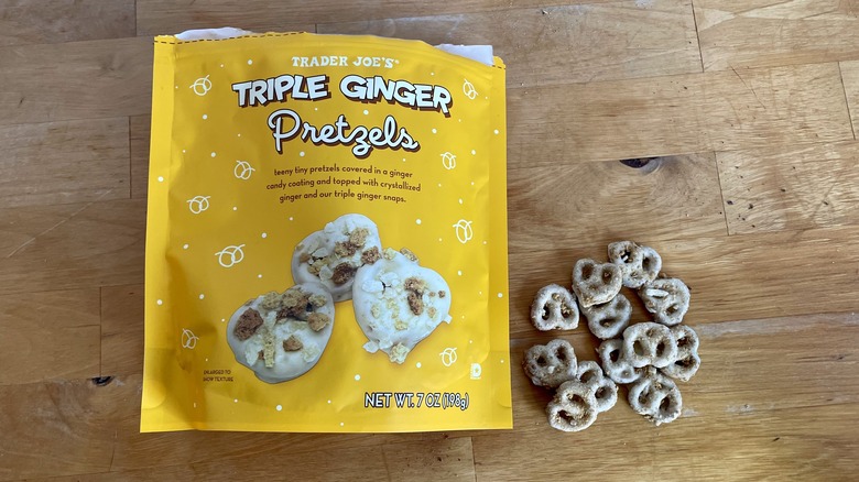 triple ginger pretzels 