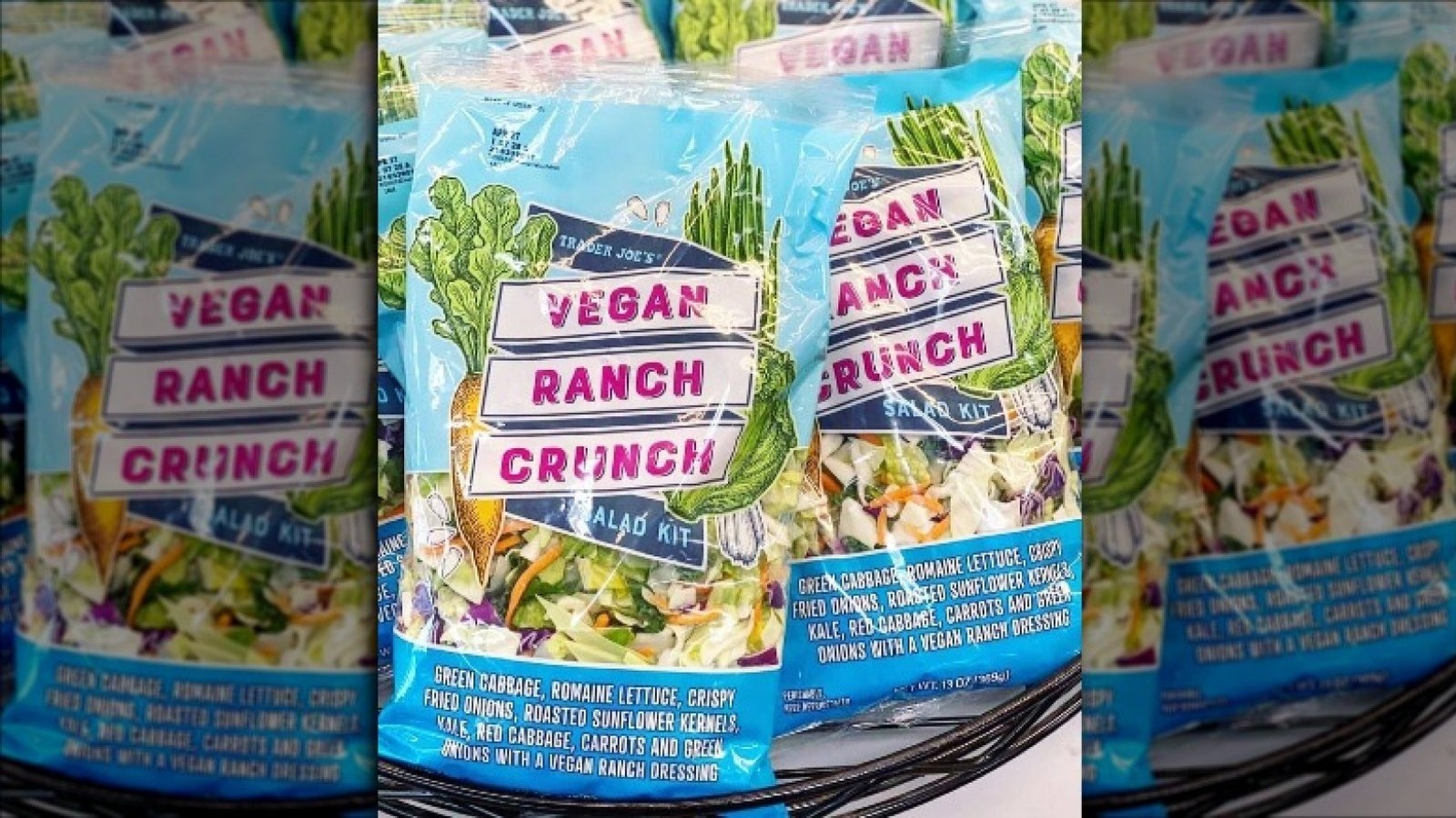 Trader Joe's New Vegan Ranch Salad Kit Is Turning Heads