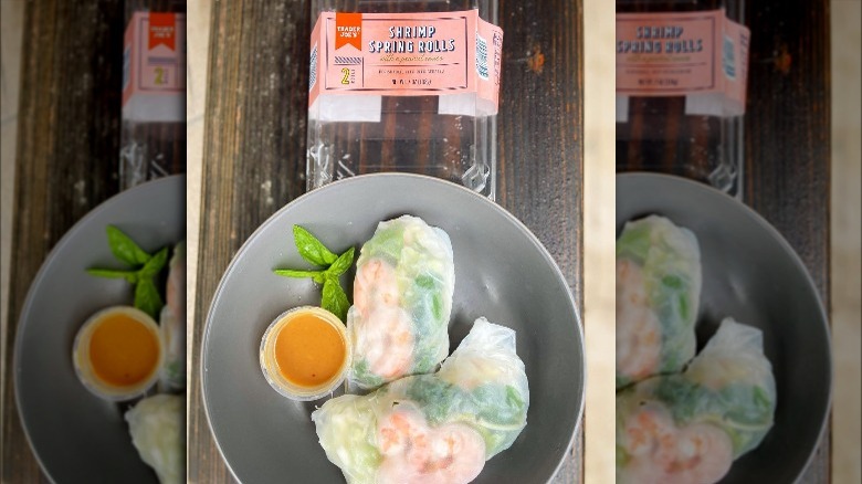 Trader Joe's shrimp spring rolls