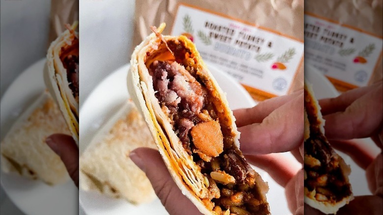 Trader Joe's Thanksgiving burrito