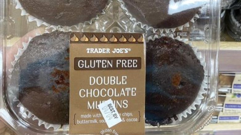 Trader Joe's double chocolate muffins