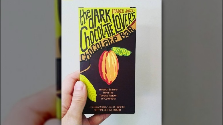 Trader Joe's 85% dark chocolate