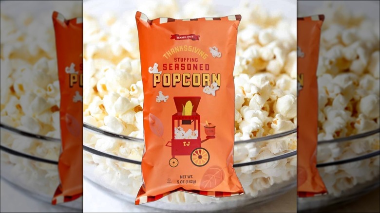 Trader Joe's Thanksgiving Stuffing Seasoned Popcorn