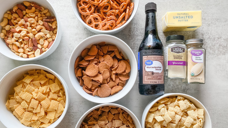 Chex Party Mix ingredients
