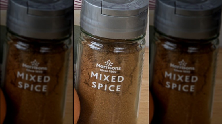 Jar of mixed spice