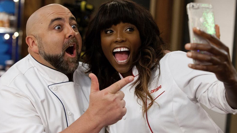 Duff Goldman and Lorraine Pascale