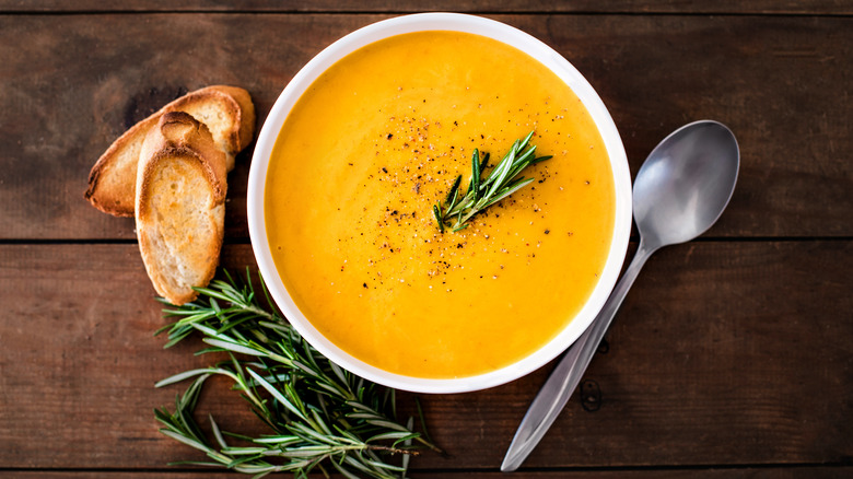 Butternut squash soup