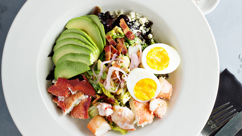 Lobster cobb salad