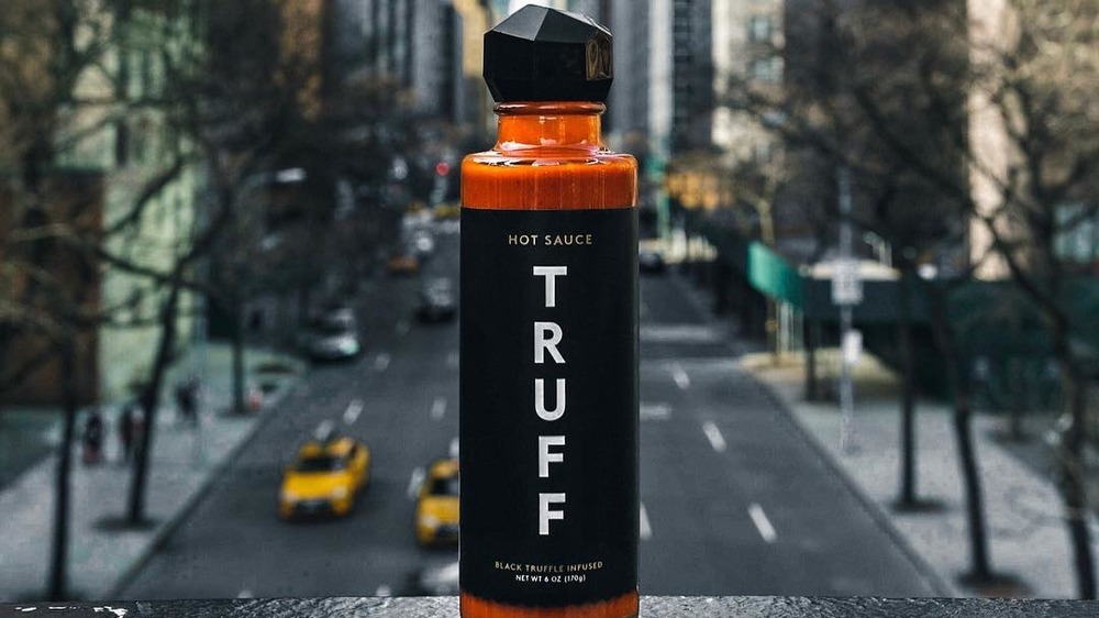 truffle oil infused hot sauce