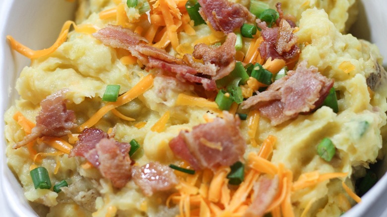 loaded mashed potatoes