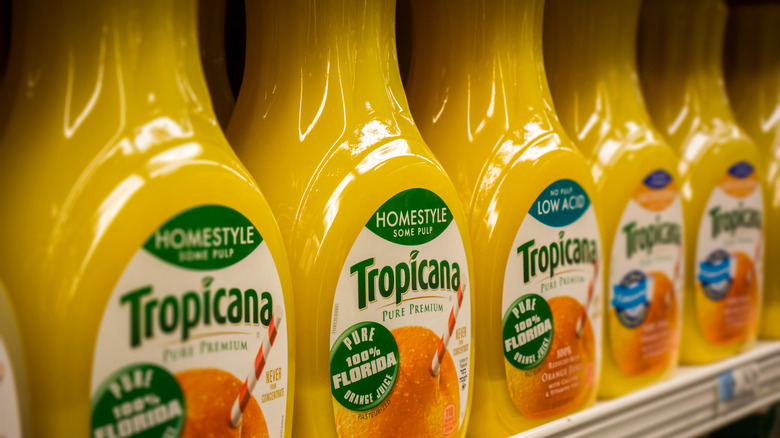 Tropicana orange juice