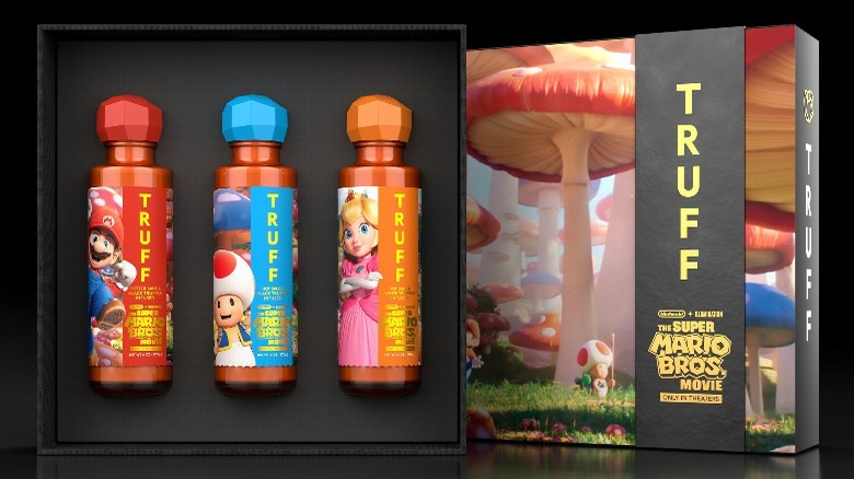 TRUFF Super Mario hot sauces