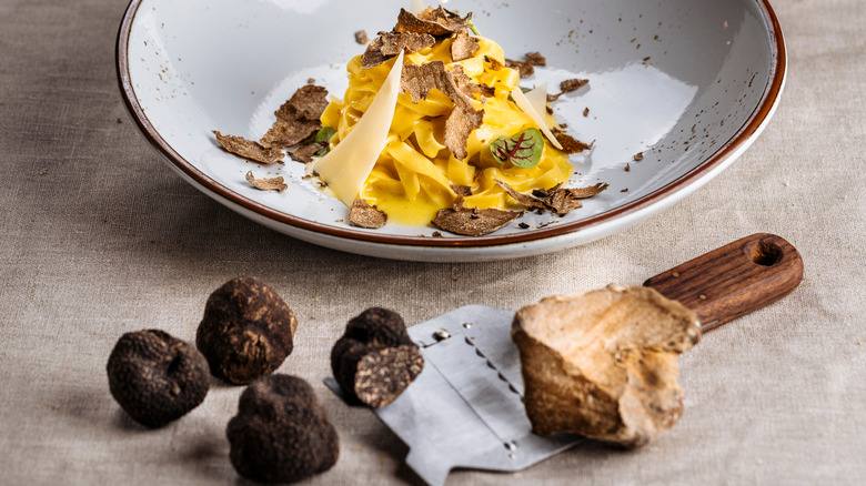 pasta with truffles