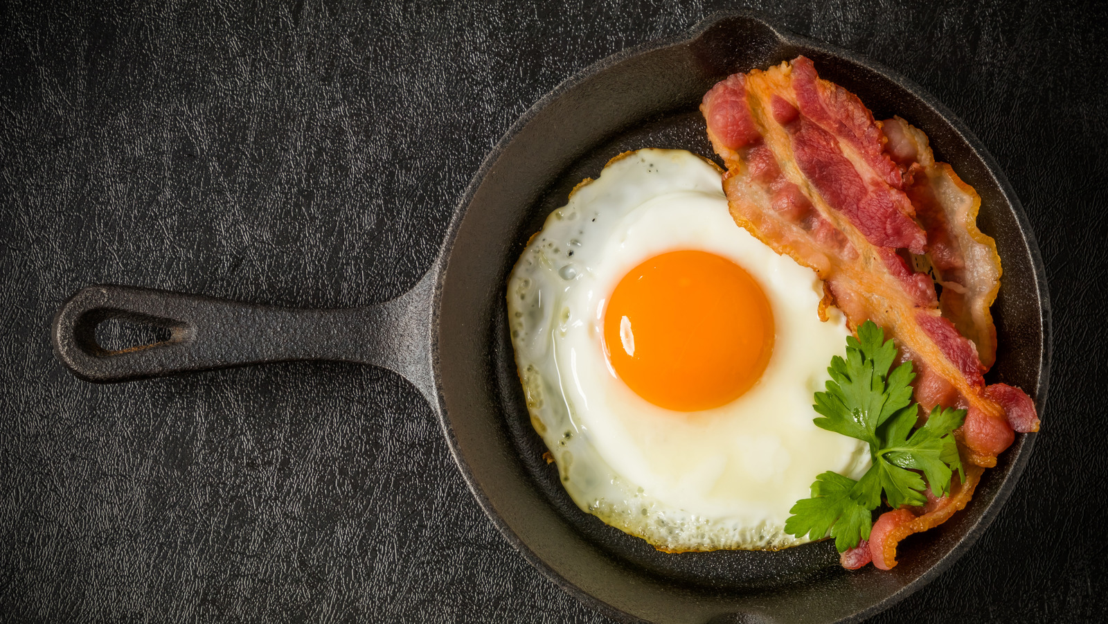 Cook your eggs in bacon fat for a next-level flavor experience