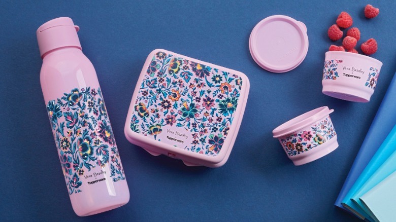 Vera Bradley x Tupperware set