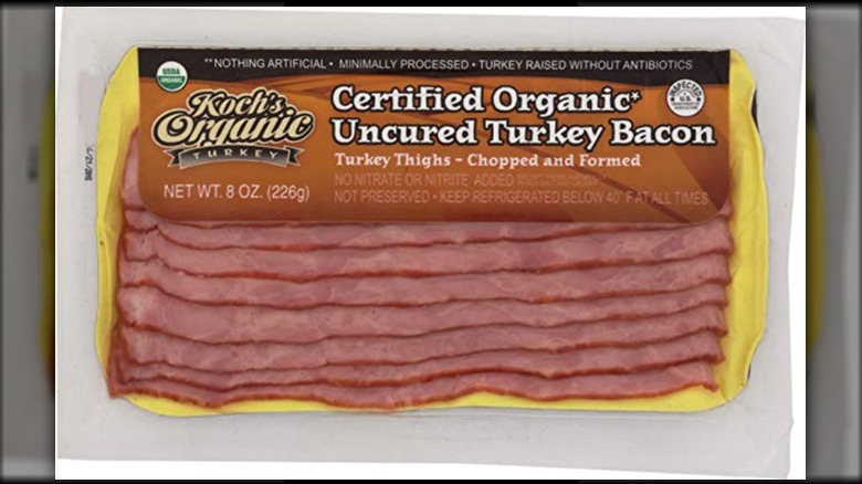 Koch's Turkey Farm's Organic Uncured Turkey Bacon