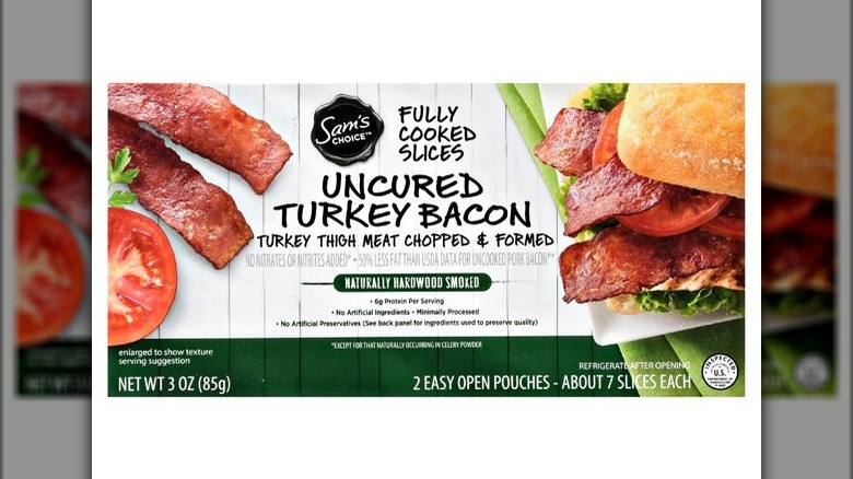 Sam's Choice Uncured Turkey Bacon