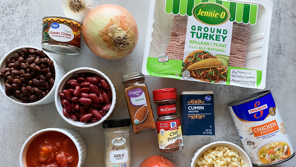 turkey chili ingredients