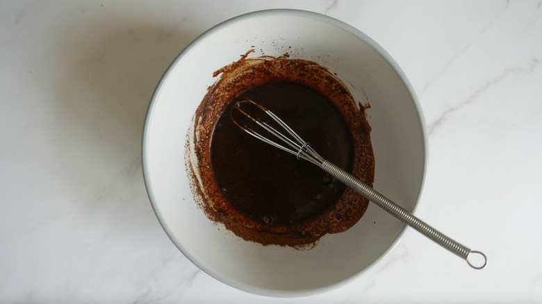 Soy sauce and five- spice powder mixture