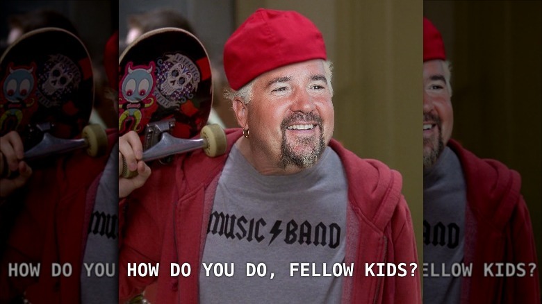 Fieri in the 30 Rock meme