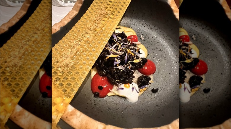 Bee dish José Andrés ate in Ukraine