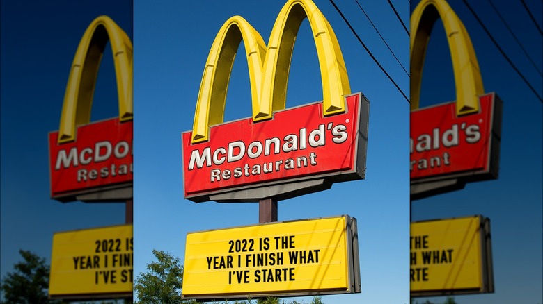 McDonald's sign