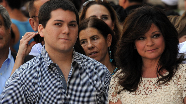 Valerie Bertinelli and son Wolf Van Halen