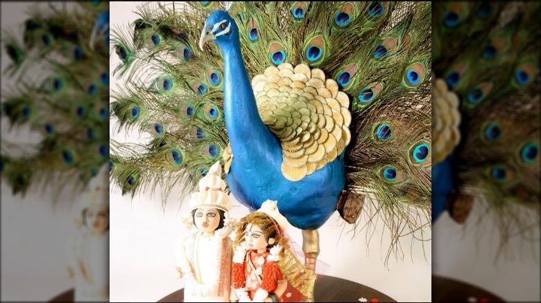 Charm City Cakes' peacock cake