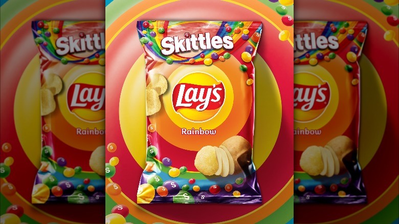 Twitter Is Loving Lay S Faux Flavor With Skittles